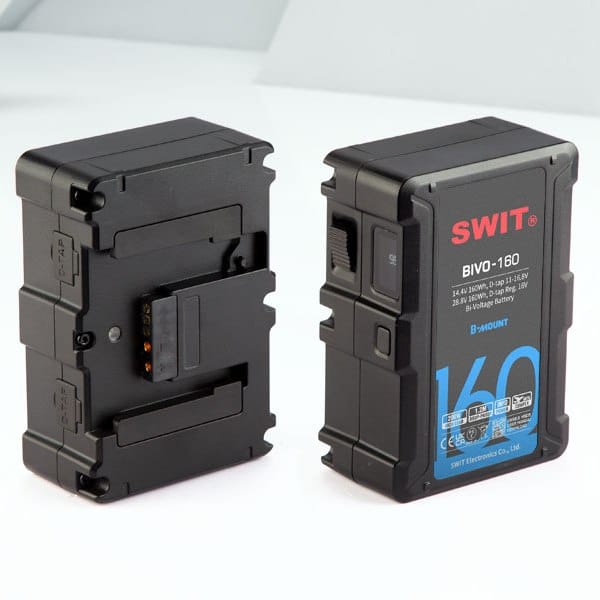 SWIT BIVO-160 160Wh Bi-voltage B-mount Battery Pack - New Era ...